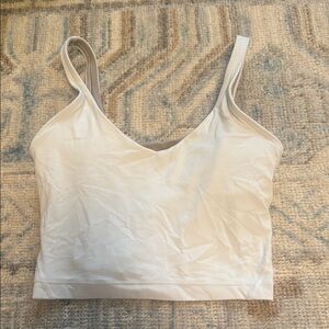 White lululemon align tank